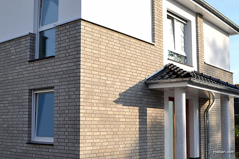 Объект из Клинкерная плитка Roben AARHUS бело-серый